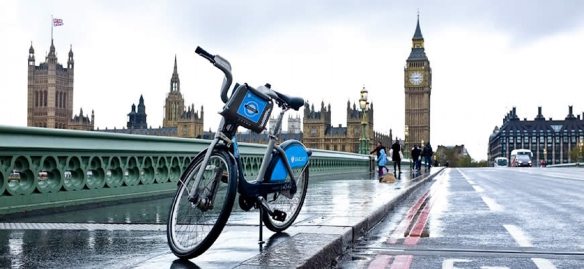 A Londra in bicicletta
